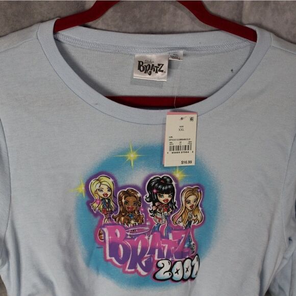 Women's BRATZ Baby Long Sleeves Graphix Tee XXL - Picture 2 of 4